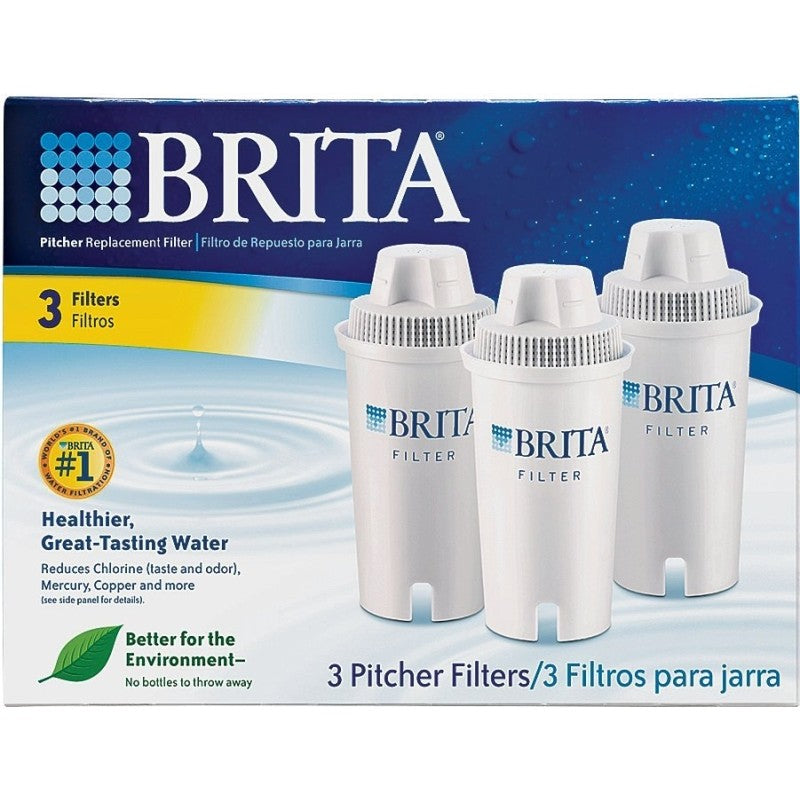 Brita 35503 Pitcher Replacement Filter, For: 68389, 6035455, 6063986 Model Pitchers