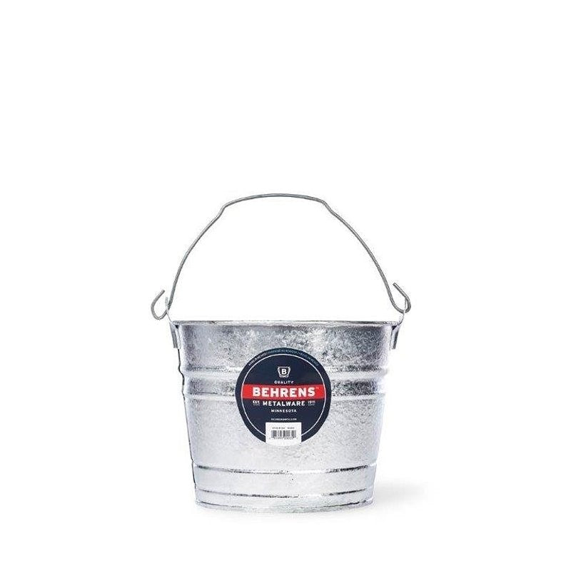 Behrens 1205 Pail, 5 qt Capacity, Steel