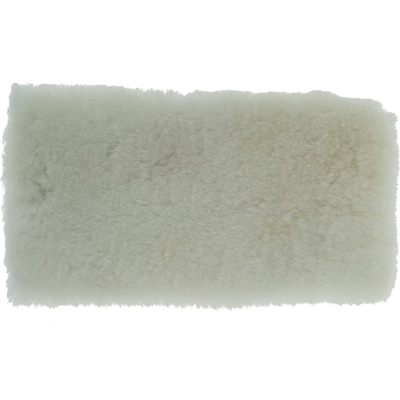 Linzer L110 Floor Applicator Pad Refill, 10-1/2 in L Pad, 6 in W Pad, Lambskin Pad