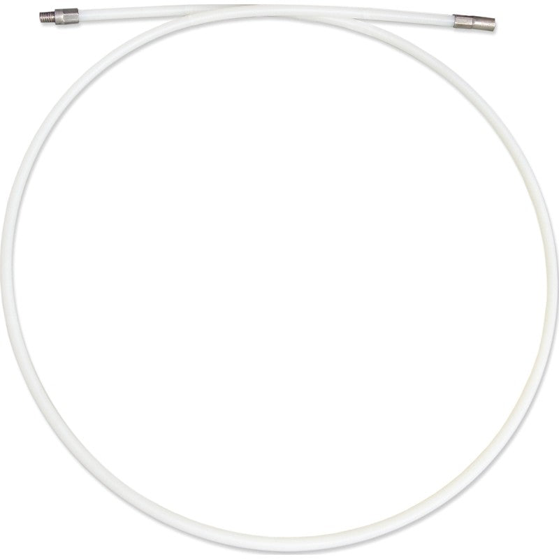 Imperial BR0238 Pellet Stove Rod, 48 in L, 1/4-20 Connection, Threaded, Nylon