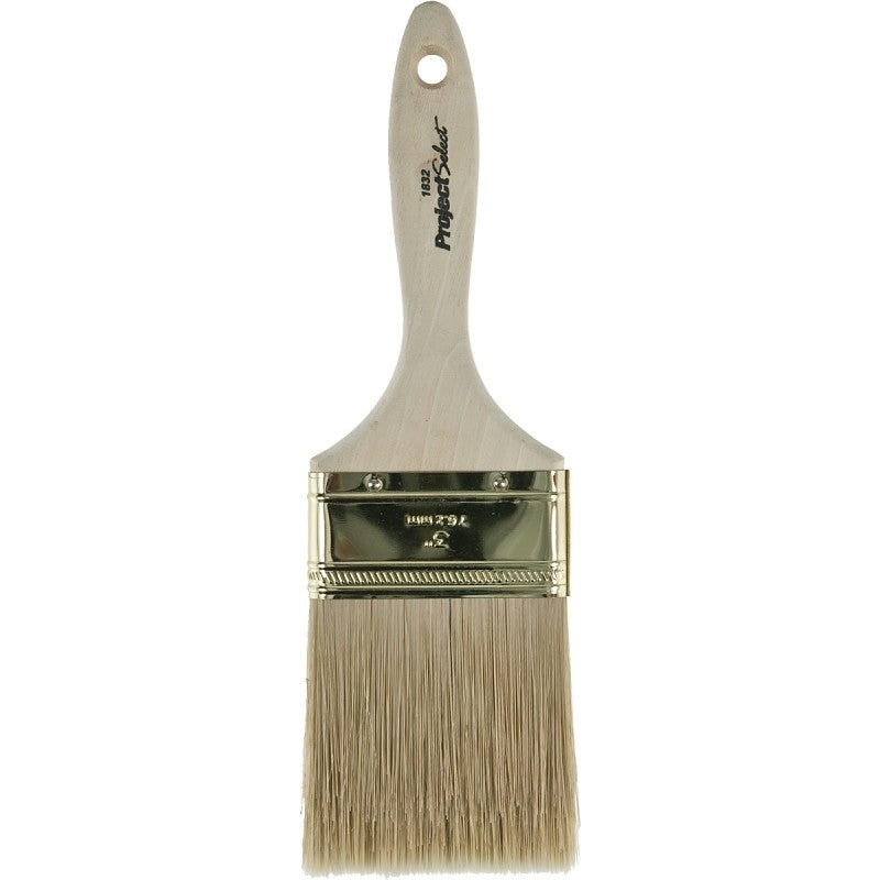 Linzer 1832-3 Paint Brush, 3-1/4 in W, Varnish, Wall Brush, 3 in L Bristle, Polyester Bristle