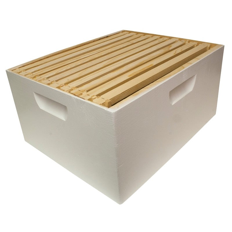 Harvest Lane Honey WWBCD-101 Bee Hive Box, 10-Frame, Wax Frame