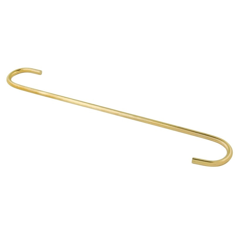 National Hardware V2668 Series N275-248 Extender S-Hook, 12 in L, Steel, Brass