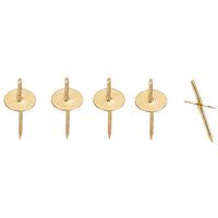 Quick Hanger Polished Brass 20 Pound Capacity Pack of 5