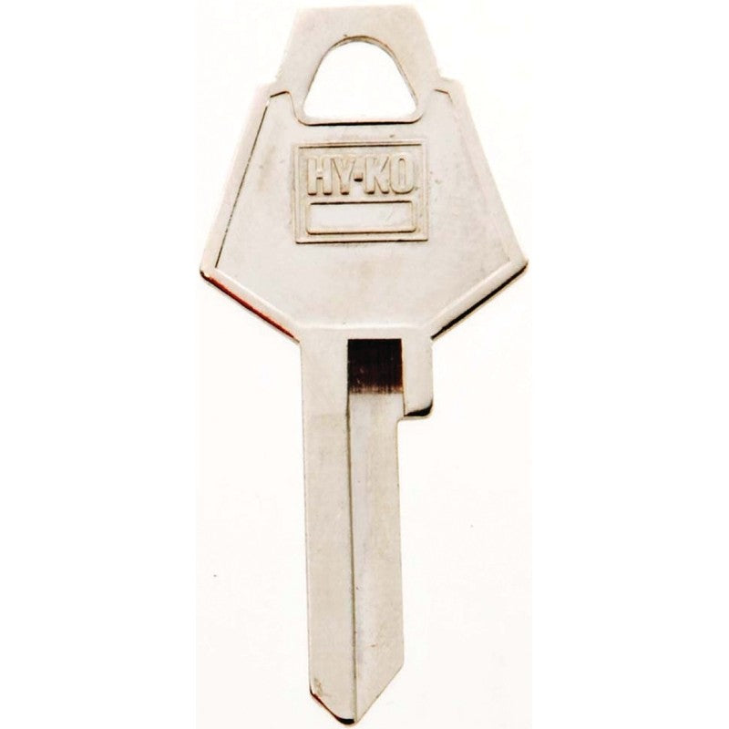 Hy-Ko 11010XL7 Key Blank, Brass, Nickel, For: XL Cabinet, House Locks and Padlocks (Pack of 10)