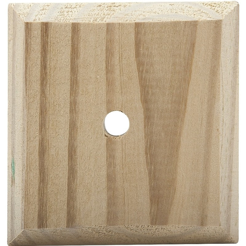Waddell 116 Post Top with Pressure Treated Base, 4 in W, Pine (Pack of 25)