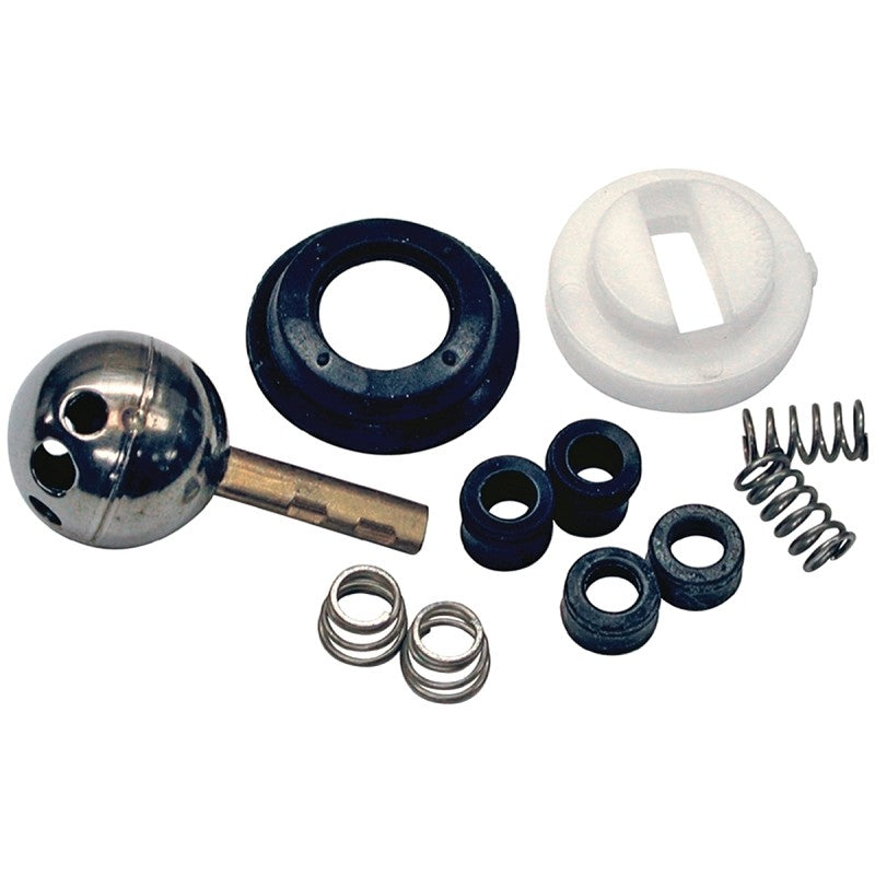 Danco 86971 Cartridge Repair Kit, Brass, Black, For: Delta Single Handle Old-Style or New-Style Faucets