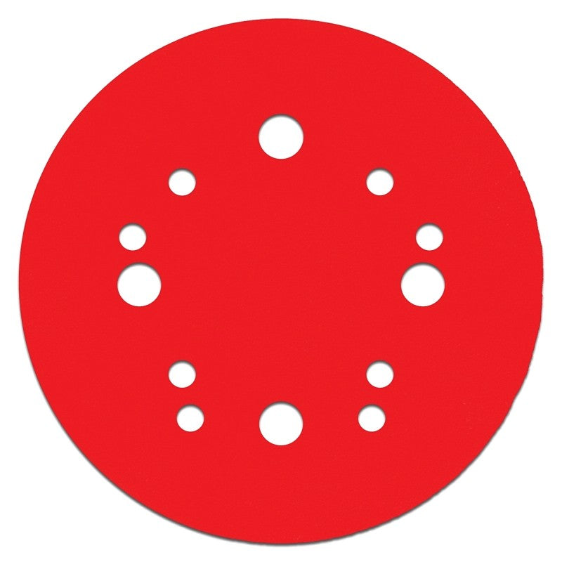 Diablo DCD050150H04G Sanding Disc, 5 in Dia, 150 Grit, Very Fine, Ceramic Abrasive, 12-Hole