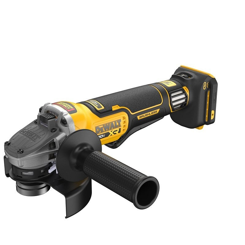 DEWALT DCG410VSB Cordless Angle Grinder, Tool Only, 20 V, 4-1/2 to 5 in Dia Wheel, Adjustable Wheel, 9000 rpm Speed