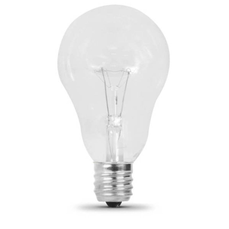Feit Electric BP40A15N/CL/CF Incandescent Lamp, 40 W, A15 Lamp, Intermediate E17 Lamp Base, 2700 K Color Temp