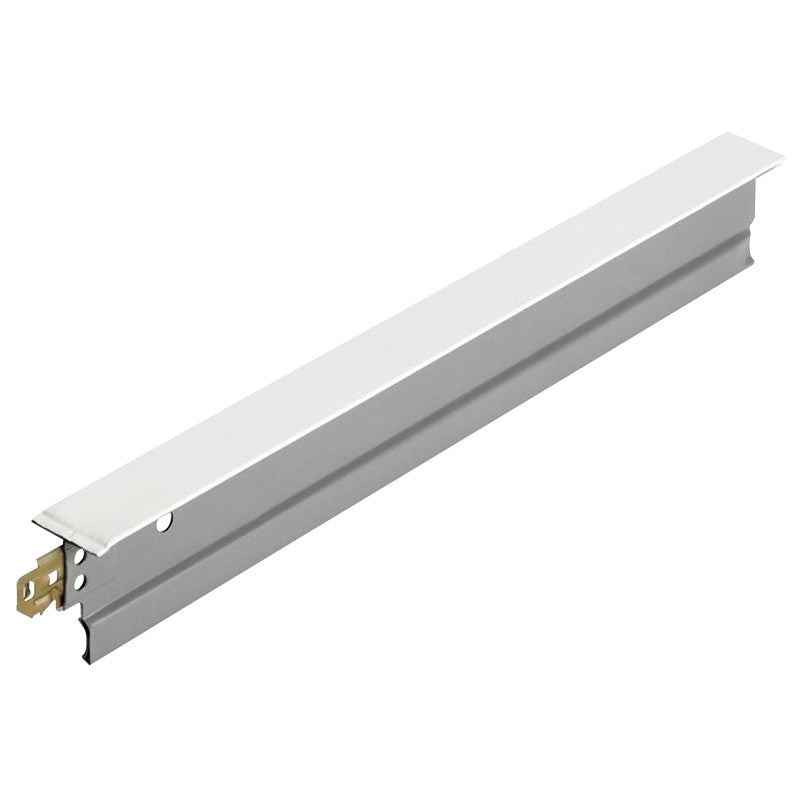 USG DONN SDX/SDXL SDX/SDXL424 Series Cross Tee, 4 ft L x 1-1/2 in H Dimensions, Galvanized Steel, Flat White (Pack of 60)