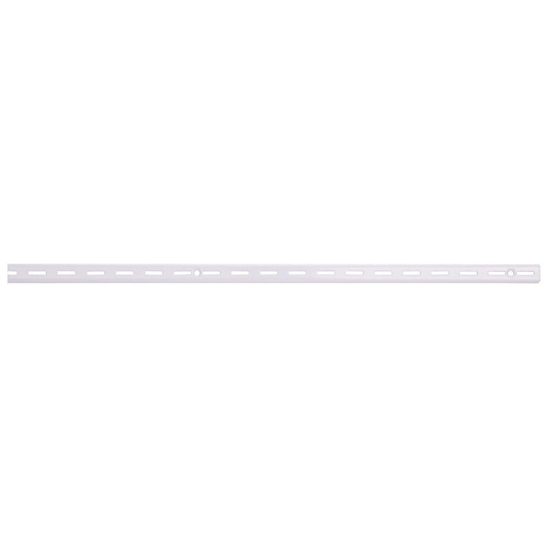 ProSource 25214PHL Shelf Standard, 2 mm Thick Material, 5/8 in W, 72 in H, Steel, White