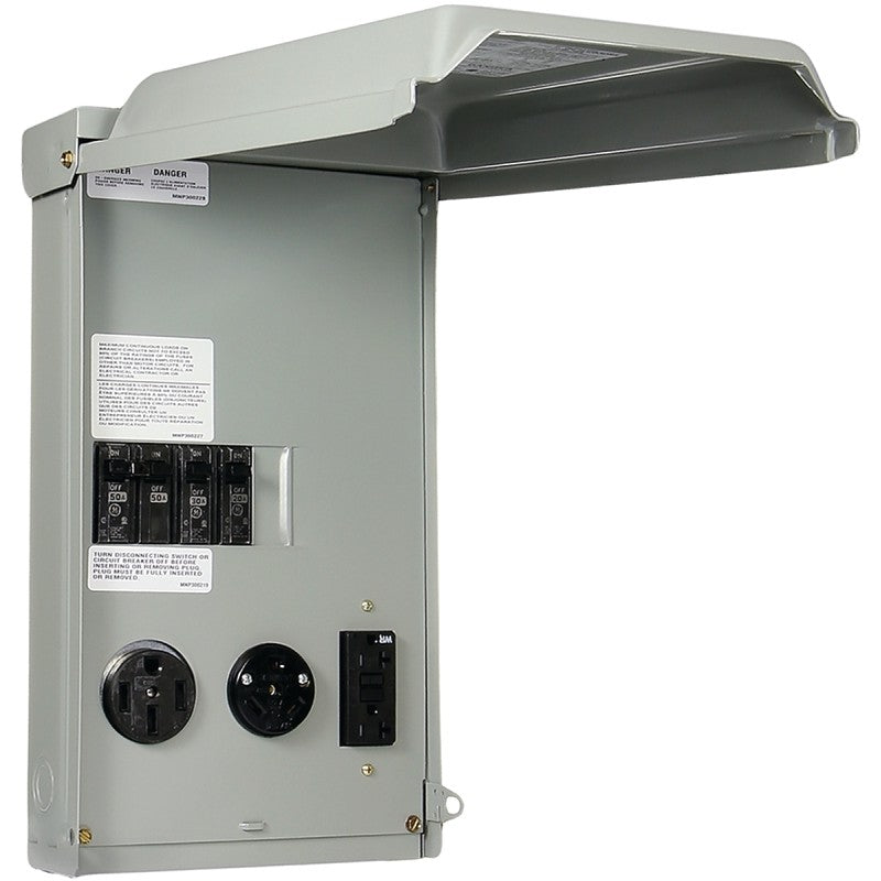 GE GE1LU532SS RV Outlet Box, 100 A, 120, 240 V, Surface