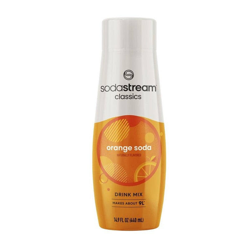 Sodastream Classics 1424224012 Soda Drink Mix, Water, Orange, 14.9 fl-oz Bottle