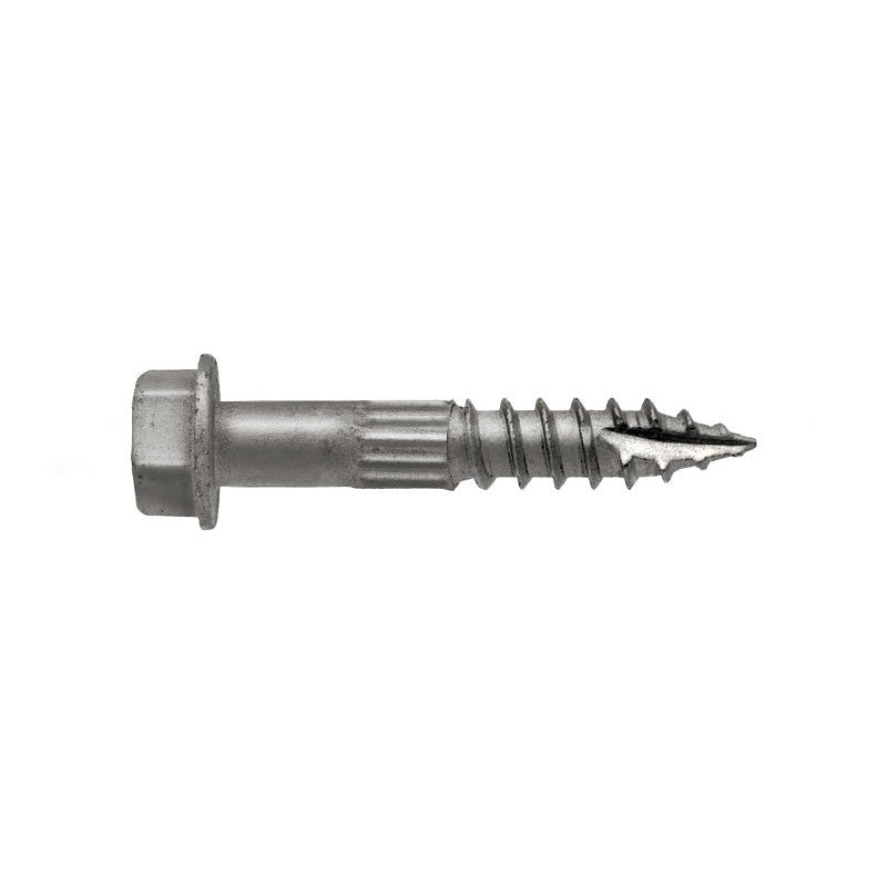 Simpson Strong-Tie Strong-Drive SDS SDS25112MB Connector Screw, 1-1/2 in L, Serrated Thread, Hex Head, Hex Drive