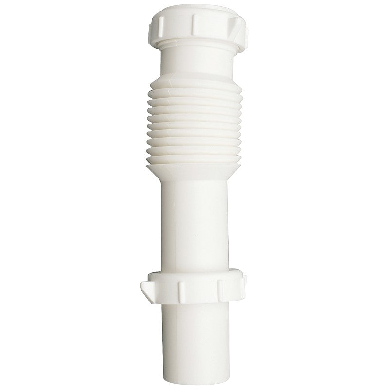 Plumb Pak PP812-7 Sink Tailpiece, 1-1/2 in, 7 in L, Slip-Joint, Plastic