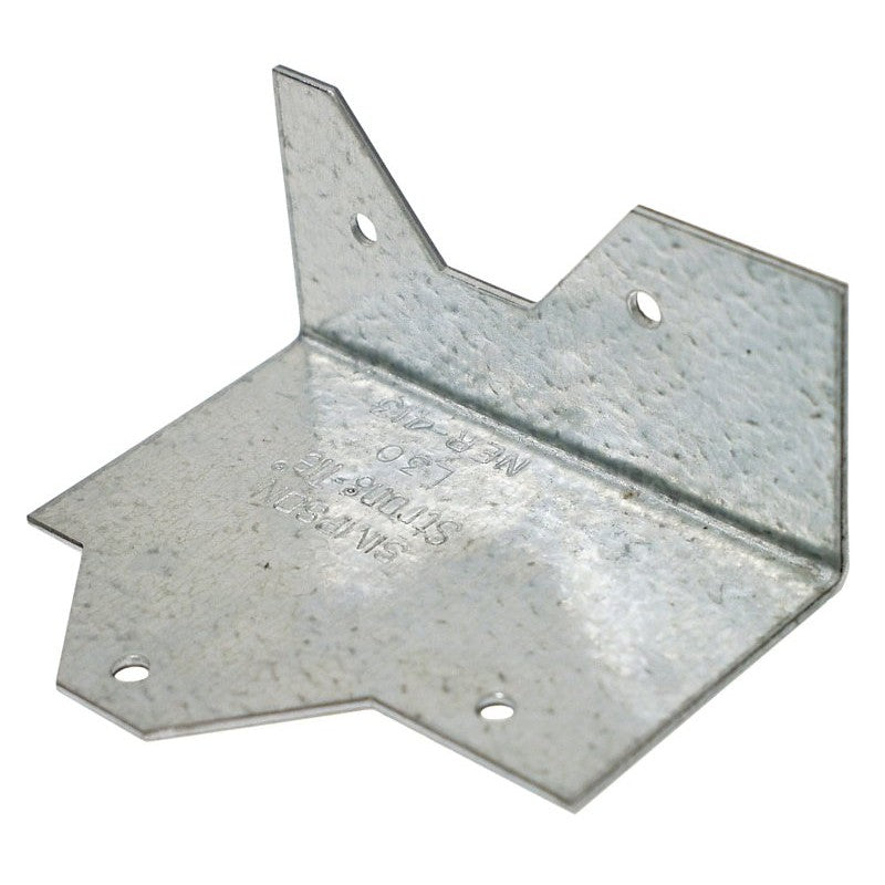 Simpson Strong-Tie L L30 Reinforcing Angle, 3 in H, Steel, Galvanized/Zinc (Pack of 100)