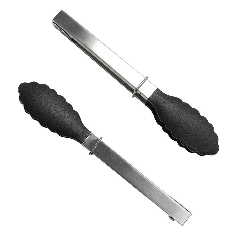 Chef Craft 22098 Mini Tongs, 7 in L, Nylon, Dishwasher Safe: Yes