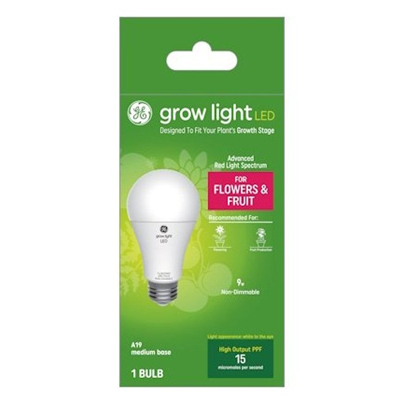 GE 93131180 Grow Light, 1-Lamp, LED Lamp, White