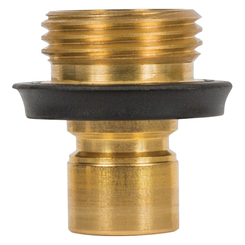 Gilmour 871514-1001 Quick Connect Set with Shut Off, Male Threaded, Metal/Rubber (Pack of 12)
