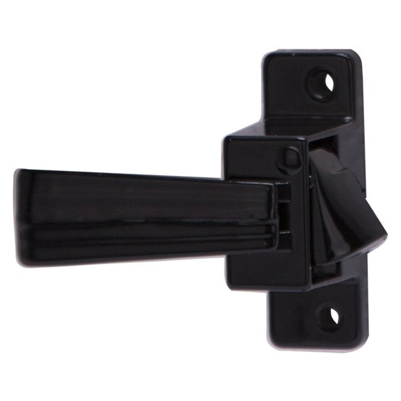 ProSource 31605-U-PS Inside Door Latch, Zinc, Black, 5/8 to 1-1/2 in Thick Door, 5/8 in Backset