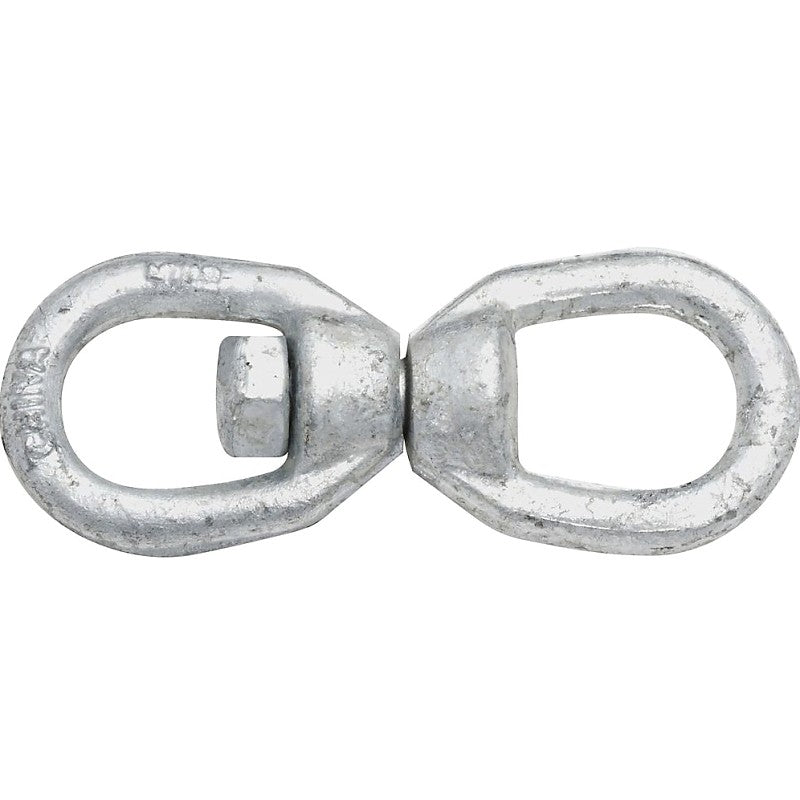 National Hardware 3252BC Series N241-083 Chain Swivel, 5/16 in Trade, 1260 lb Working Load, Steel, Galvanized