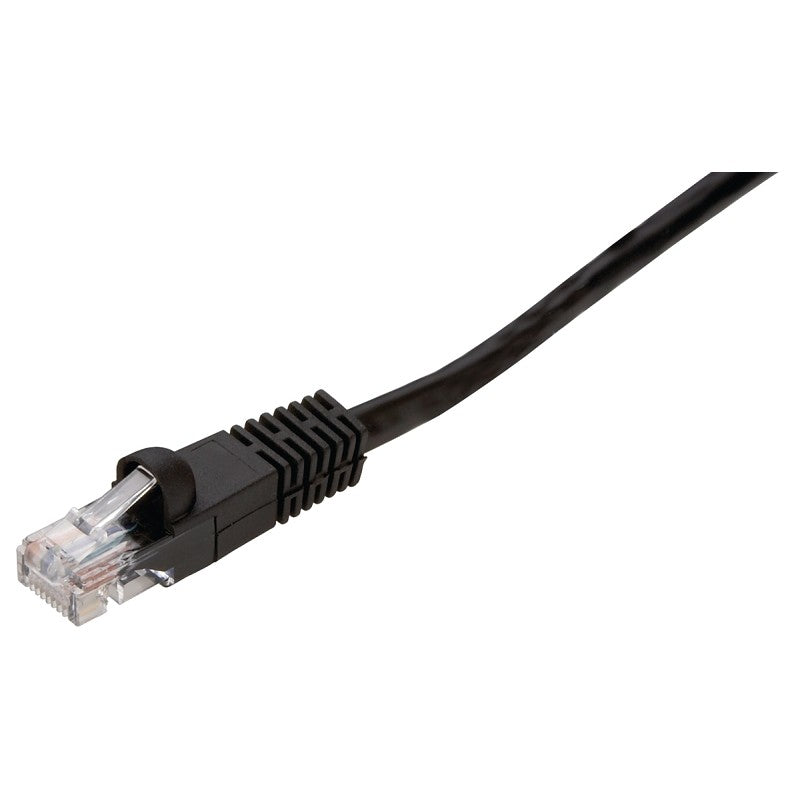 Zenith PN10145EB Network Cable, 14 ft L, 5e Category Rating, Black Sheath