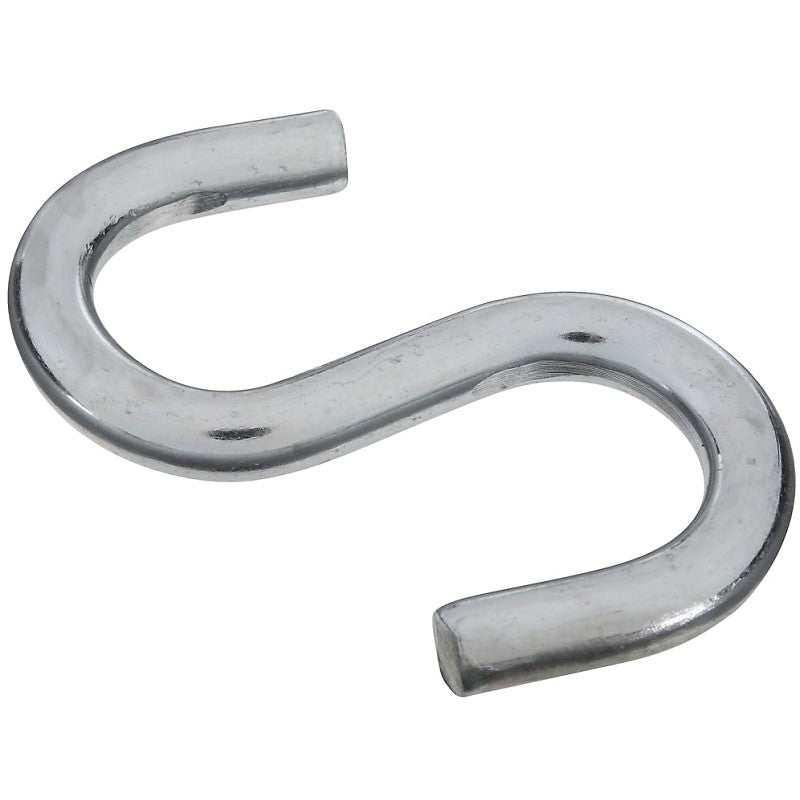 National Hardware N347-849 S-Hook, 180 lb Working Load, Steel, Zinc (Pack of 5)