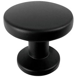 Laurey Princeton Series 13220 Cabinet Knob, Matte Black