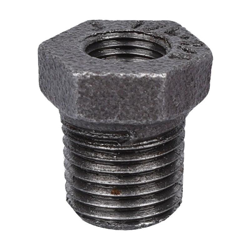 ProSource 35-1/4X1/8B Pipe Bushing, 1/4 x 1/8 in, MIP x FIP, Malleable Iron, SCH 40 Schedule, 300 psi Pressure