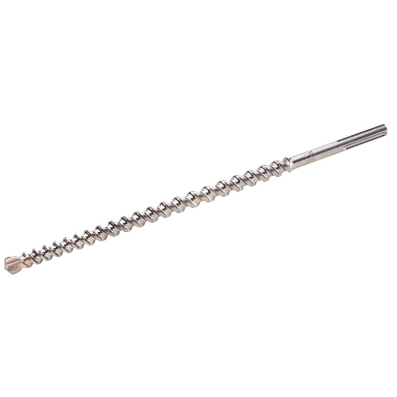 Milwaukee 48-20-3904 Drill Bit, 1/2 in Dia, 21 in OAL, Wide Flute, 2-Flute, 1/2 in Dia Shank, SDS-Max Shank