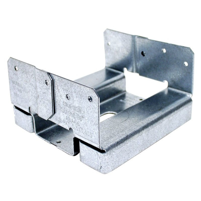 Simpson Strong-Tie ABA Series ABA66Z Post Base, 10,245 lb Down DF/SP, 850 lb Uplift, 6 x 6 in Post, Steel, ZMAX, 1/PK (Pack of 10)