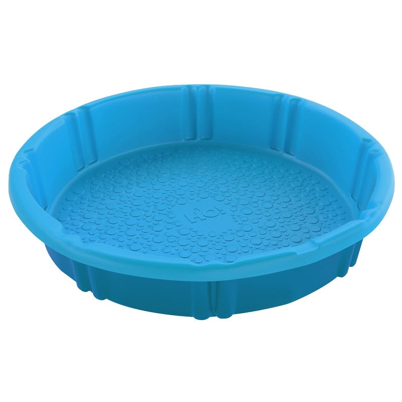 Gracious Living 1002-MAYBLUSZ-12 Pool, 60 in Dia, 100 gal Capacity, Round, Polyethylene, Blue