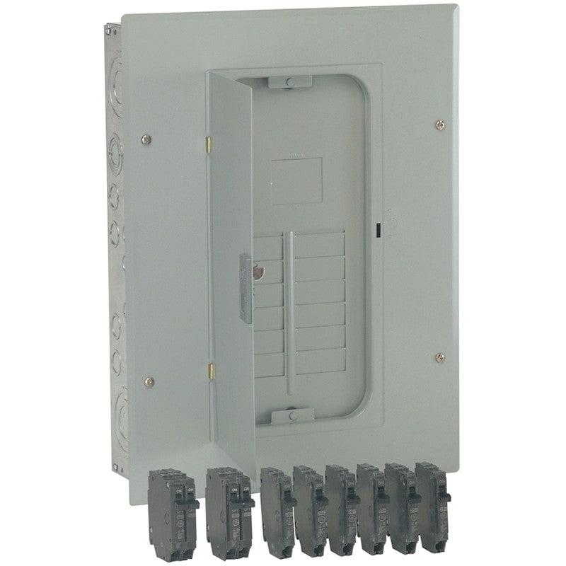 GE PowerMark Gold TLM Series TLM1212CCUPL8 Load Center Pack, 125 A, 12-Space, 24-Circuit, Main Lug, NEMA 1 Enclosure