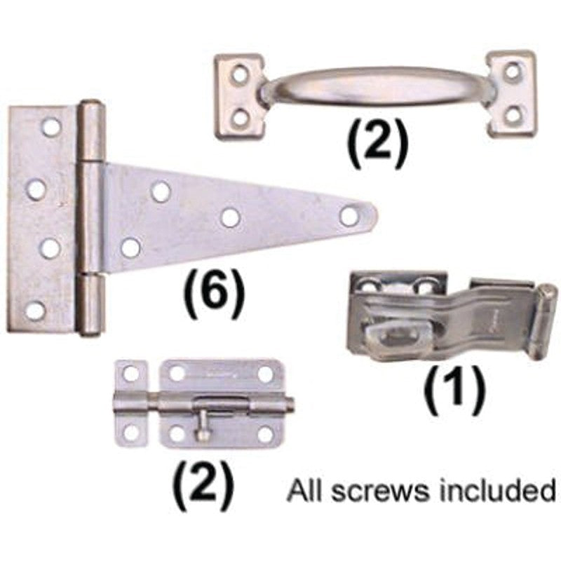 National Hardware N219-592 Storage Shed Barn Kit