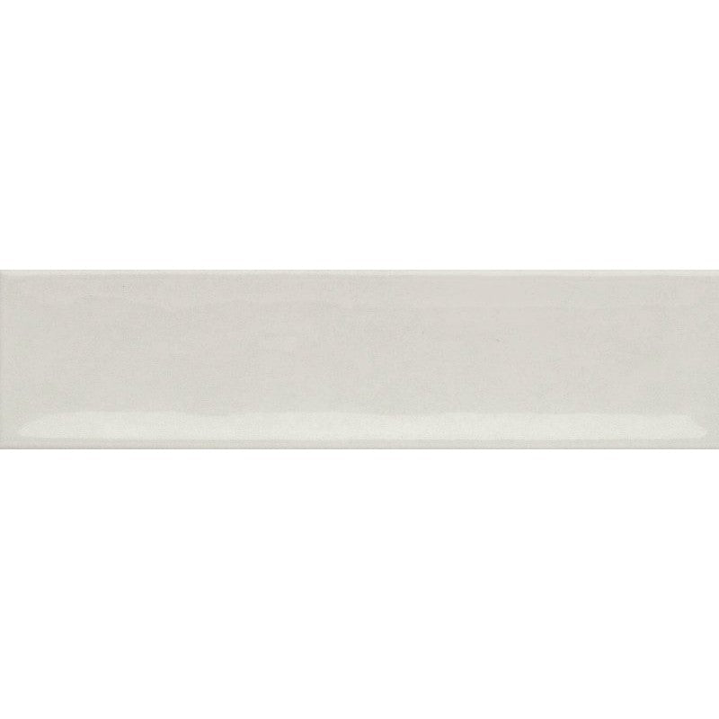 Emser Tile Raku Series W32RAKUWH0312P26 Ceramic Tile, 12 in L Tile, 3 in W Tile, Pressed Edge, Rectangular Pattern
