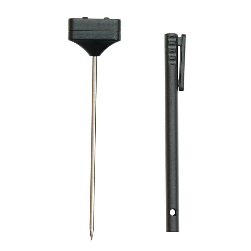 Mr. BAR-B-Q 40294Y Meat Thermometer, Digital Display, Stainless Steel Probe Material, Black