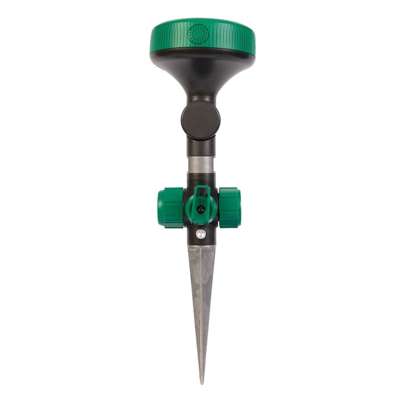 Gilmour Mfg 813463-1003 Swivel Sprinkler with Spike Base, 1250 sq-ft, Multi, Metal/Plastic
