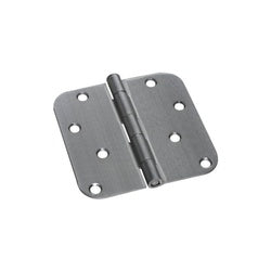 Door Hinge 4 Inch 5/8 Radius Satin Chrome (POS)