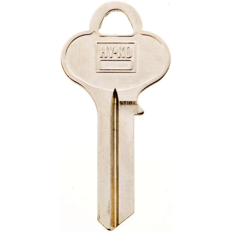 Hy-Ko 11010LO1 Key Blank, Brass, Nickel, For: Lori Cabinet, House Locks and Padlocks (Pack of 10)
