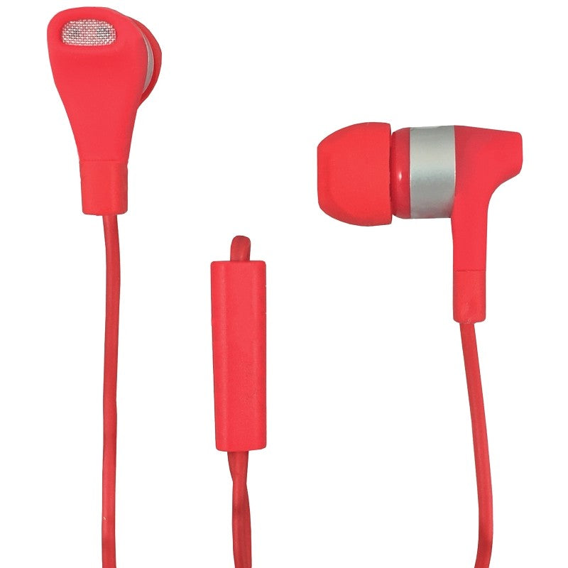 Zenith PM1001SER Earbuds, Red