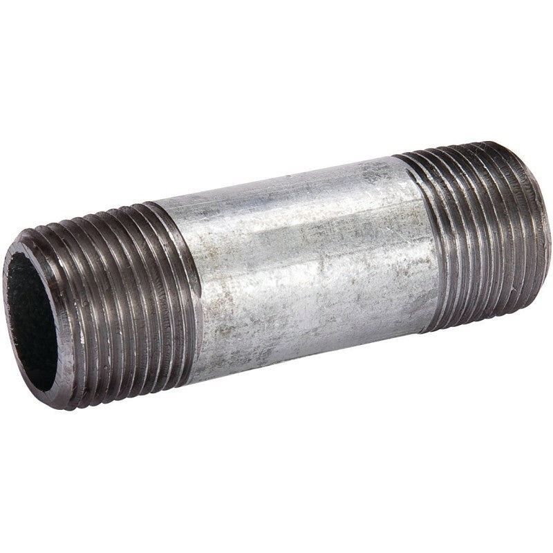 Smith-Cooper 84NI4 Series 84NI4030040C Pipe Nipple, 3 in, Butt Weld, Carbon Steel, SCH 40 Schedule, 4 in L