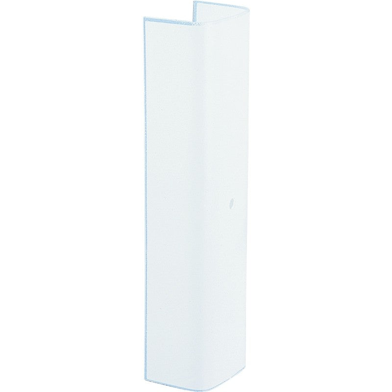 Westinghouse 8175900 Channel Shade, Rectangular, Glass, White (Pack of 6)
