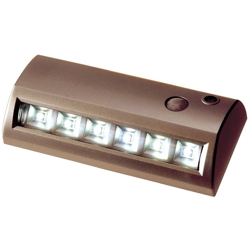 Light It 20032-307 Motion Activated Path Light, Cool White Light, AA Battery, 6-Lamp, LED Lamp, 42 Lumens, Plastic