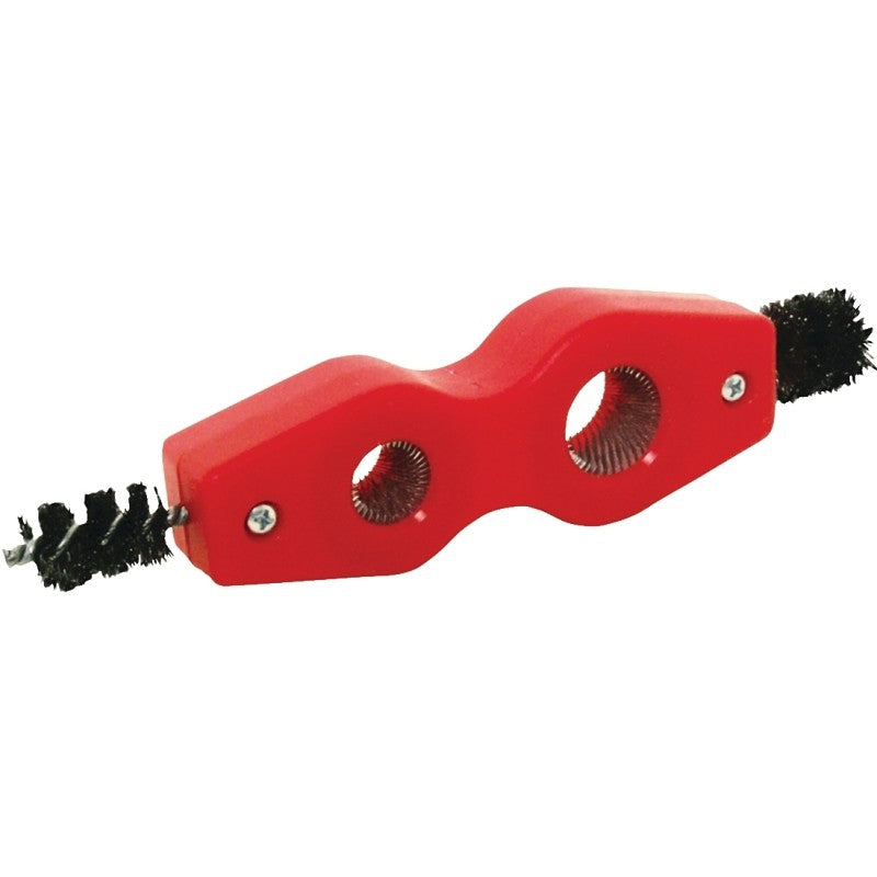 Oatey 31407 4-in-1 Brush, Steel Bristle, Polystyrene Handle