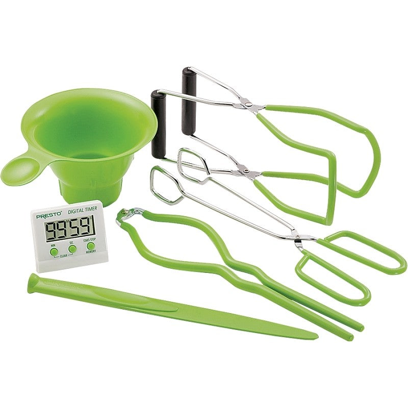 Presto 9995 Canning Kit, Green, 7-Piece