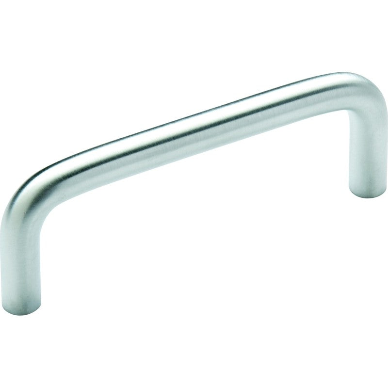 Amerock Allison Value Series BP865CS26D Cabinet Pull, 3-5/16 in L Handle, 1-1/4 in Projection, Carbon Steel