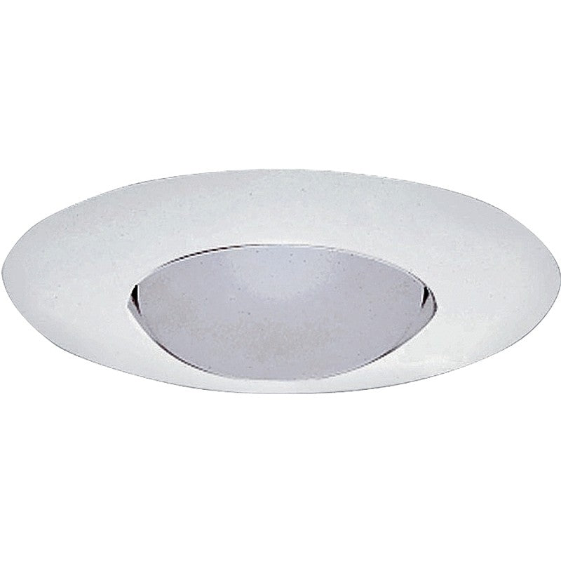 Halo 301P Open Recessed Trim, 7-1/4 in Dia Recessed Can, White