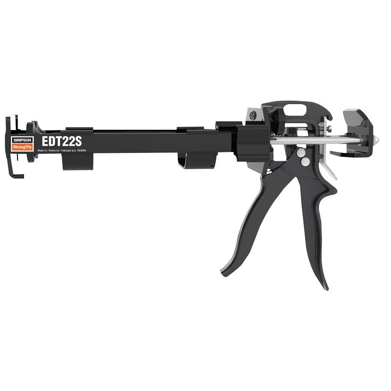 Simpson Strong-Tie EDT22S Manual Dispensing Gun, For: 22 oz Adhesive Cartridges, 22 oz Cartridge, Single Cartridge, 1/PK