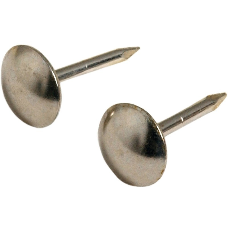 Hillman 122683 Furniture Nail, Nickel, Round Head (Pack of 6)